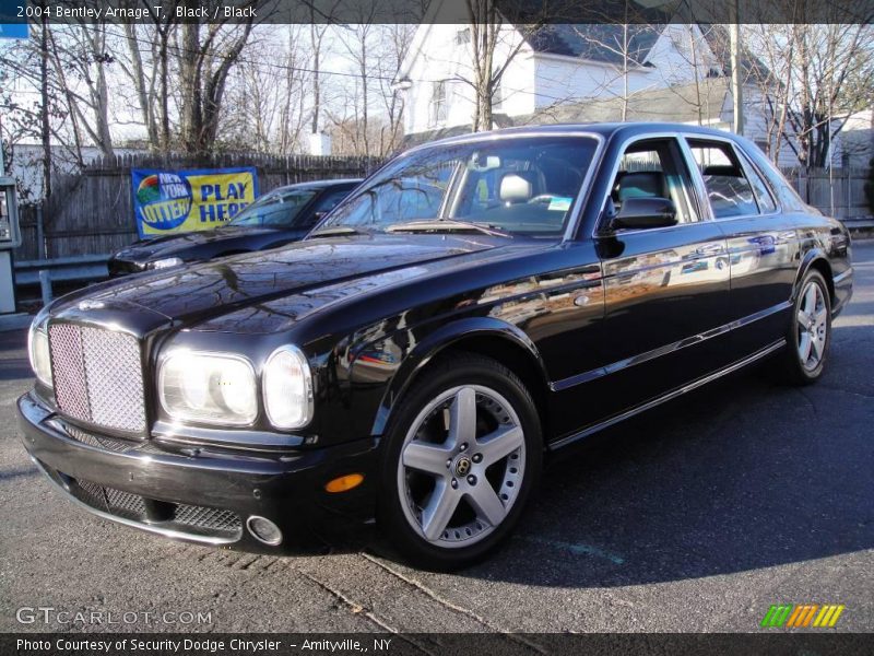 Black / Black 2004 Bentley Arnage T