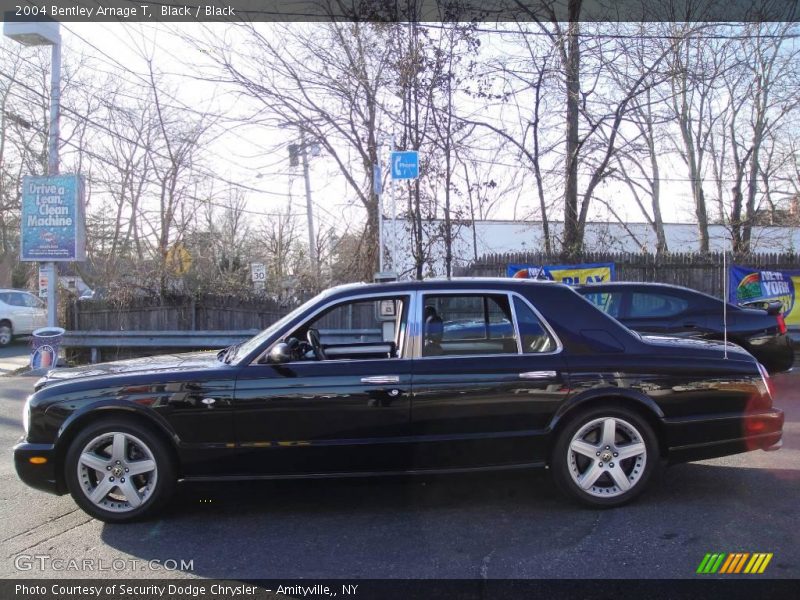 Black / Black 2004 Bentley Arnage T