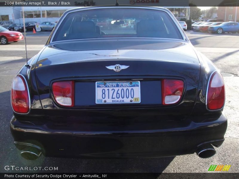 Black / Black 2004 Bentley Arnage T