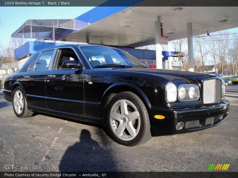 Black / Black 2004 Bentley Arnage T