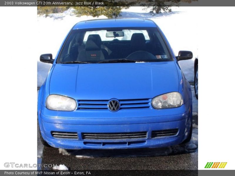 Jazz Blue / Black 2003 Volkswagen GTI 20th Anniversary