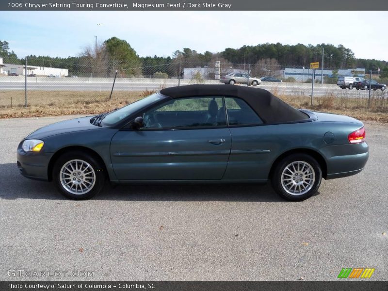 Magnesium Pearl / Dark Slate Gray 2006 Chrysler Sebring Touring Convertible