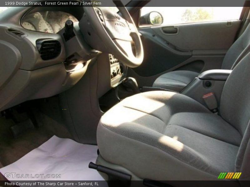 Forest Green Pearl / Silver Fern 1999 Dodge Stratus
