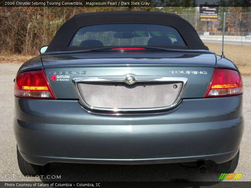 Magnesium Pearl / Dark Slate Gray 2006 Chrysler Sebring Touring Convertible