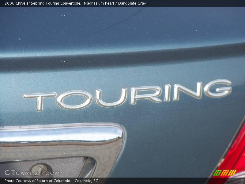 Magnesium Pearl / Dark Slate Gray 2006 Chrysler Sebring Touring Convertible