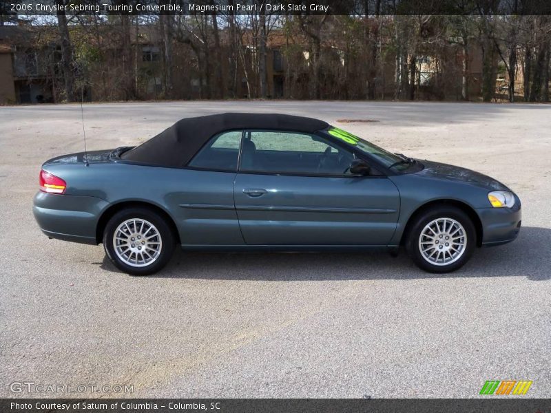 Magnesium Pearl / Dark Slate Gray 2006 Chrysler Sebring Touring Convertible