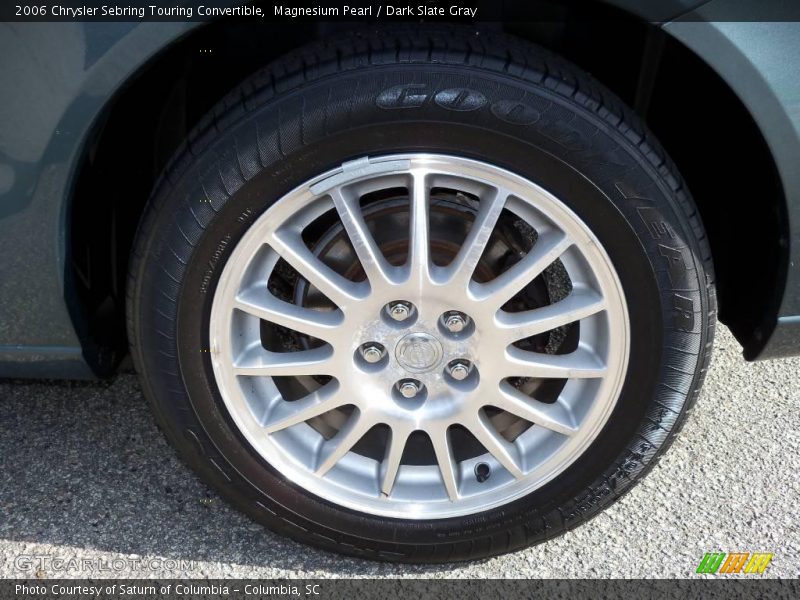 Magnesium Pearl / Dark Slate Gray 2006 Chrysler Sebring Touring Convertible