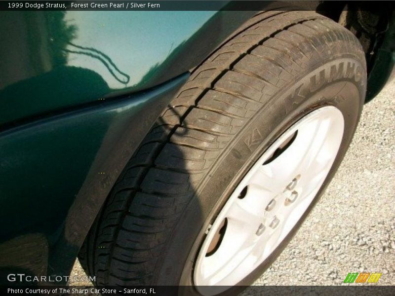 Forest Green Pearl / Silver Fern 1999 Dodge Stratus