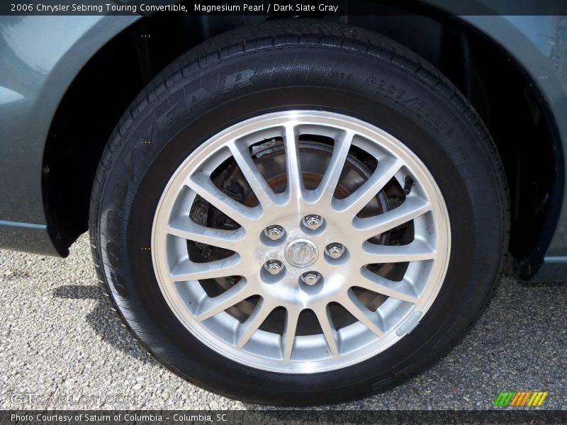 Magnesium Pearl / Dark Slate Gray 2006 Chrysler Sebring Touring Convertible