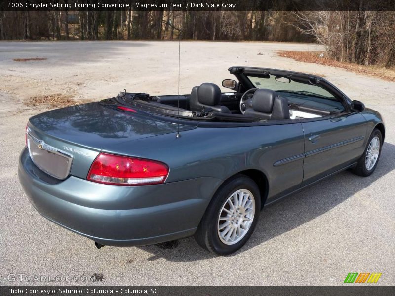 Magnesium Pearl / Dark Slate Gray 2006 Chrysler Sebring Touring Convertible