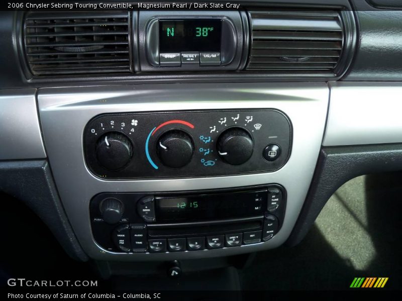 Magnesium Pearl / Dark Slate Gray 2006 Chrysler Sebring Touring Convertible