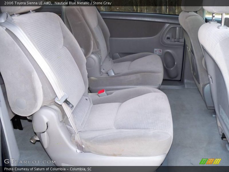 Nautical Blue Metallic / Stone Gray 2006 Toyota Sienna LE AWD