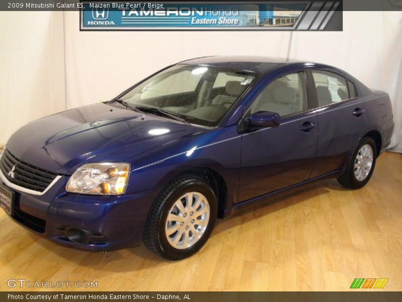 Maizen Blue Pearl / Beige 2009 Mitsubishi Galant ES