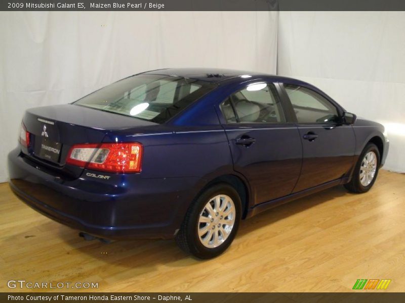 Maizen Blue Pearl / Beige 2009 Mitsubishi Galant ES