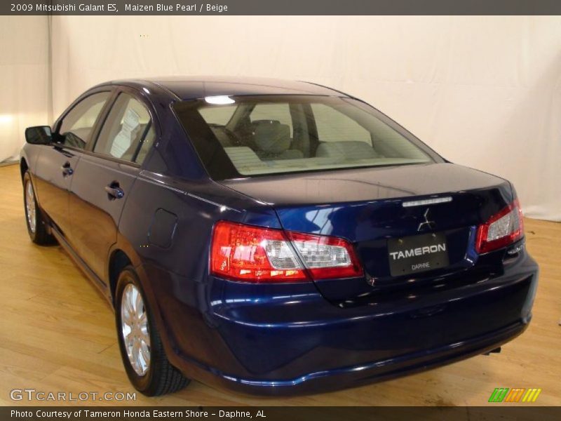 Maizen Blue Pearl / Beige 2009 Mitsubishi Galant ES