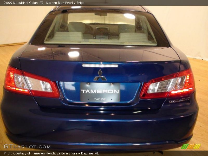 Maizen Blue Pearl / Beige 2009 Mitsubishi Galant ES
