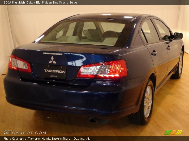 Maizen Blue Pearl / Beige 2009 Mitsubishi Galant ES