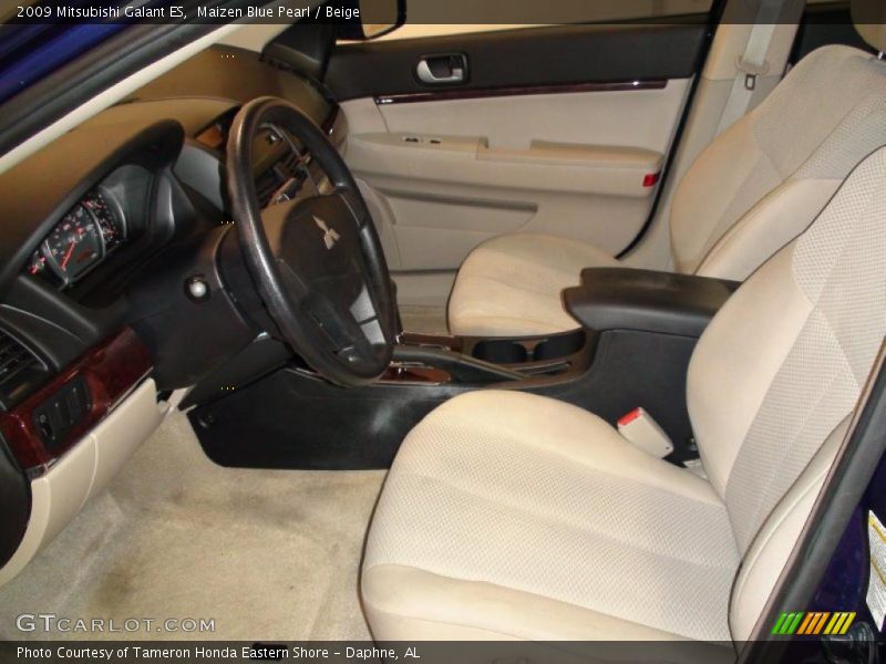 Maizen Blue Pearl / Beige 2009 Mitsubishi Galant ES