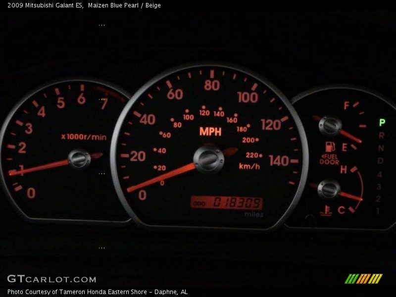 Maizen Blue Pearl / Beige 2009 Mitsubishi Galant ES