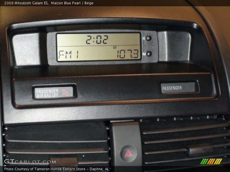 Maizen Blue Pearl / Beige 2009 Mitsubishi Galant ES