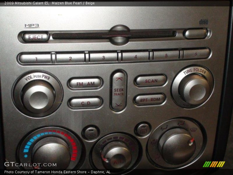 Maizen Blue Pearl / Beige 2009 Mitsubishi Galant ES