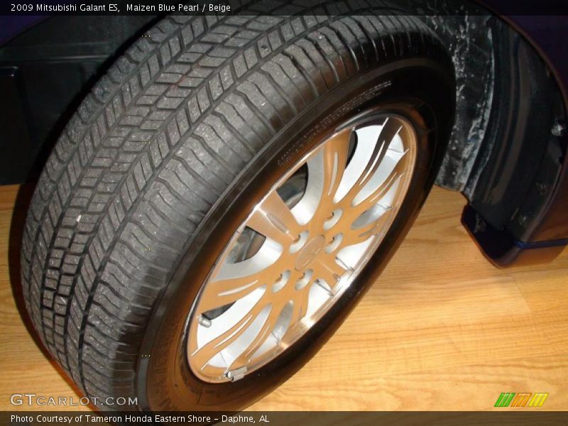 Maizen Blue Pearl / Beige 2009 Mitsubishi Galant ES