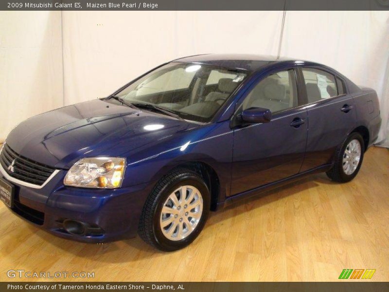 Maizen Blue Pearl / Beige 2009 Mitsubishi Galant ES