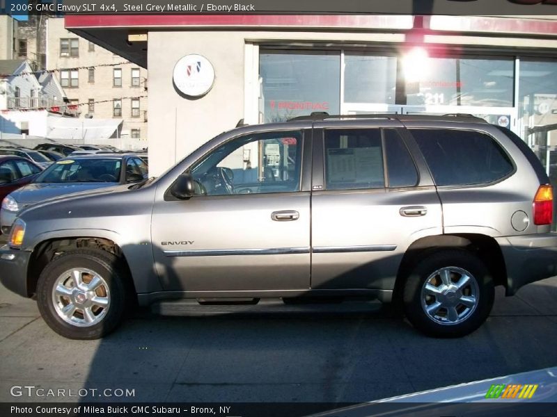 Steel Grey Metallic / Ebony Black 2006 GMC Envoy SLT 4x4