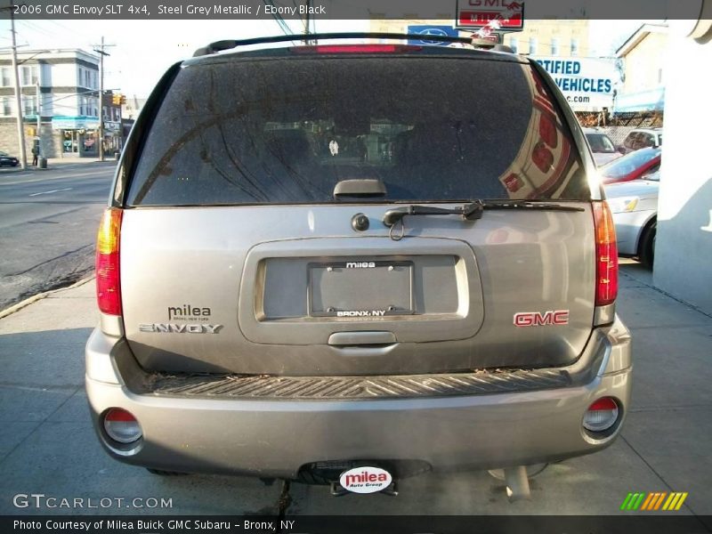 Steel Grey Metallic / Ebony Black 2006 GMC Envoy SLT 4x4