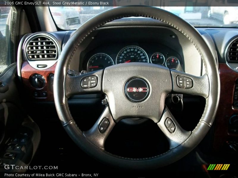 Steel Grey Metallic / Ebony Black 2006 GMC Envoy SLT 4x4