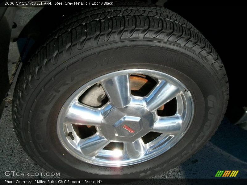 Steel Grey Metallic / Ebony Black 2006 GMC Envoy SLT 4x4