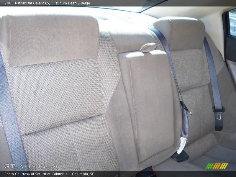 Platinum Pearl / Beige 2005 Mitsubishi Galant ES