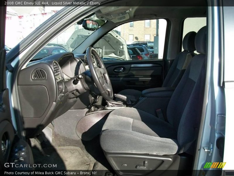 Liquid Silver Metallic / Ebony 2008 GMC Envoy SLE 4x4