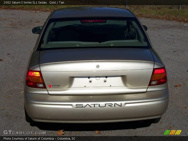 Gold / Tan 2002 Saturn S Series SL1 Sedan