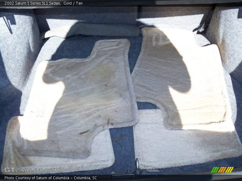 Gold / Tan 2002 Saturn S Series SL1 Sedan