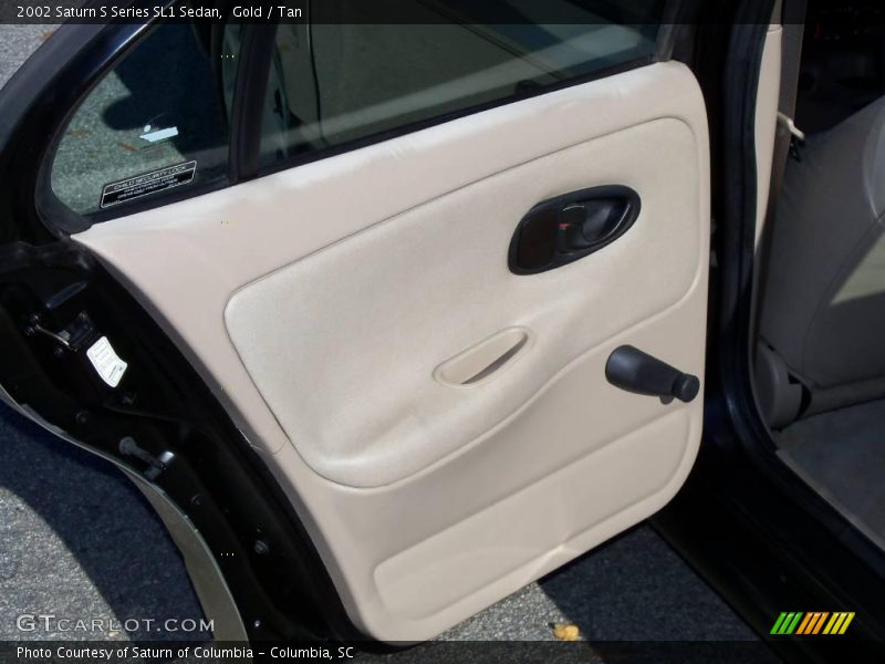 Gold / Tan 2002 Saturn S Series SL1 Sedan