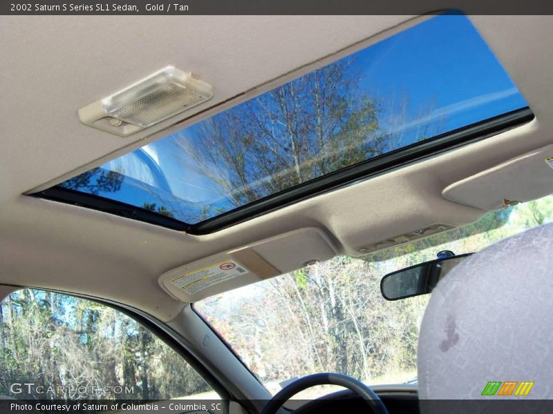 Gold / Tan 2002 Saturn S Series SL1 Sedan