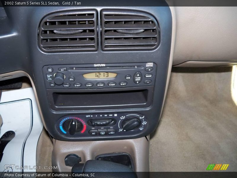 Gold / Tan 2002 Saturn S Series SL1 Sedan