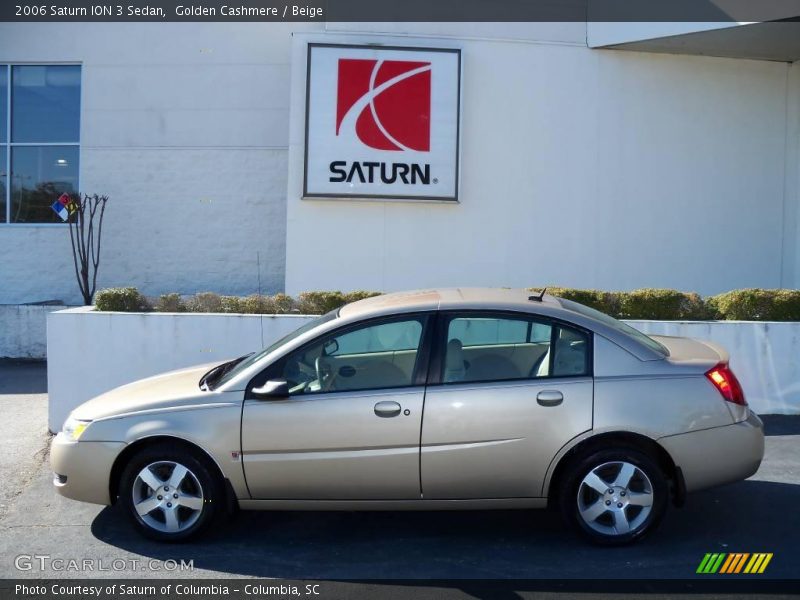 Golden Cashmere / Beige 2006 Saturn ION 3 Sedan