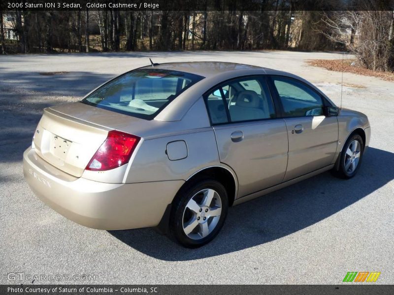 Golden Cashmere / Beige 2006 Saturn ION 3 Sedan