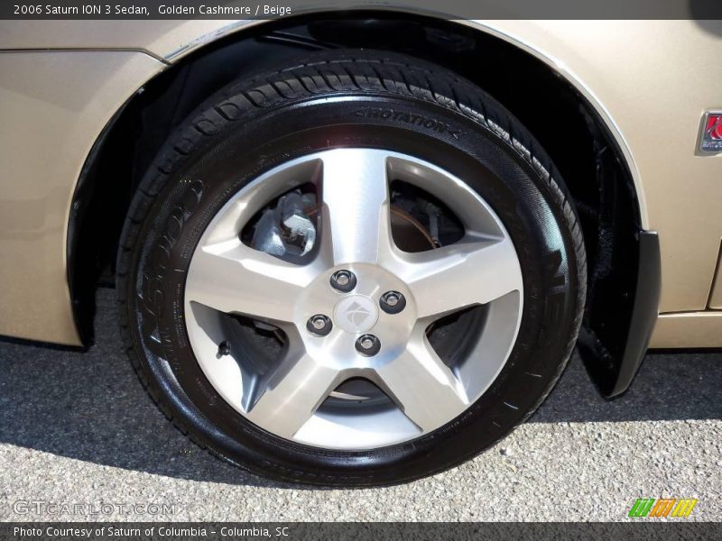 Golden Cashmere / Beige 2006 Saturn ION 3 Sedan