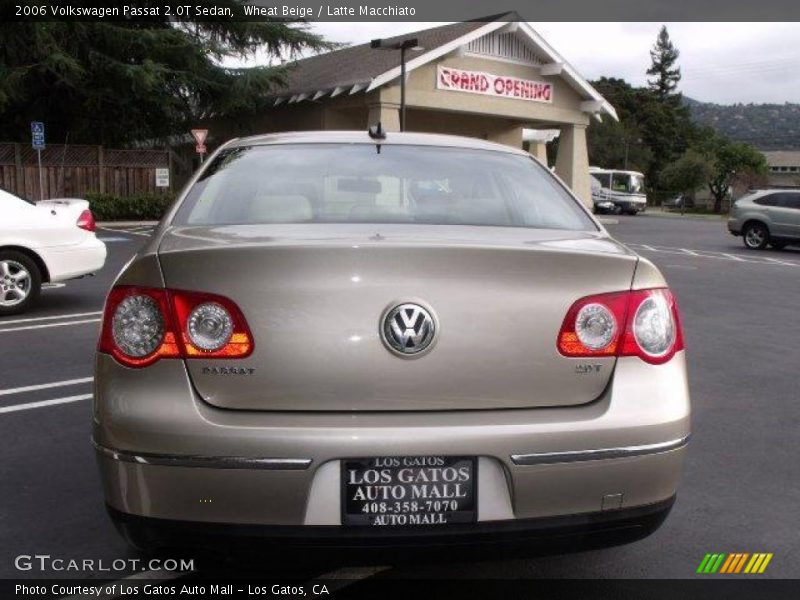 Wheat Beige / Latte Macchiato 2006 Volkswagen Passat 2.0T Sedan