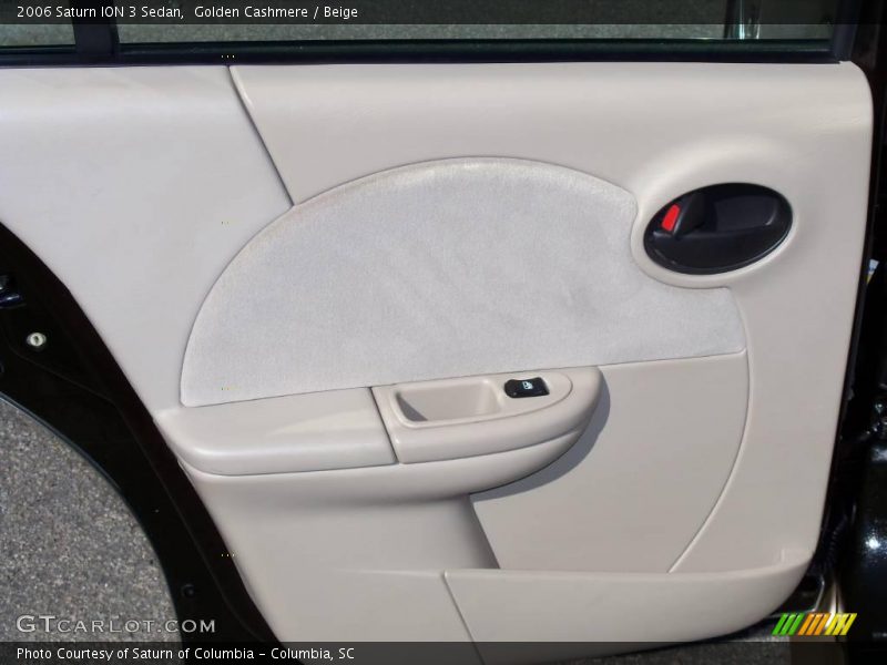 Golden Cashmere / Beige 2006 Saturn ION 3 Sedan
