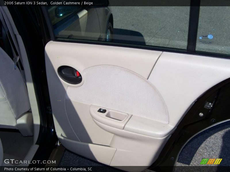 Golden Cashmere / Beige 2006 Saturn ION 3 Sedan