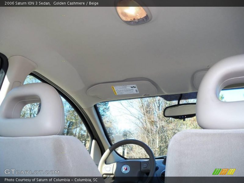Golden Cashmere / Beige 2006 Saturn ION 3 Sedan