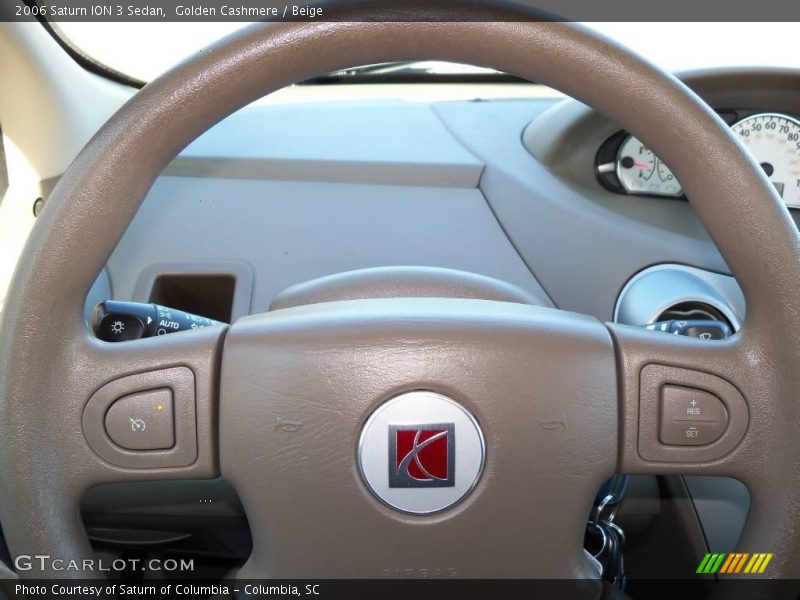 Golden Cashmere / Beige 2006 Saturn ION 3 Sedan