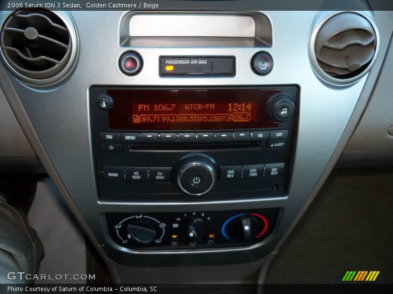 Golden Cashmere / Beige 2006 Saturn ION 3 Sedan
