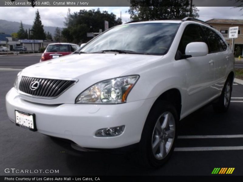 Crystal White / Ivory 2007 Lexus RX 350 AWD