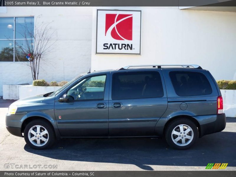 Blue Granite Metallic / Grey 2005 Saturn Relay 3