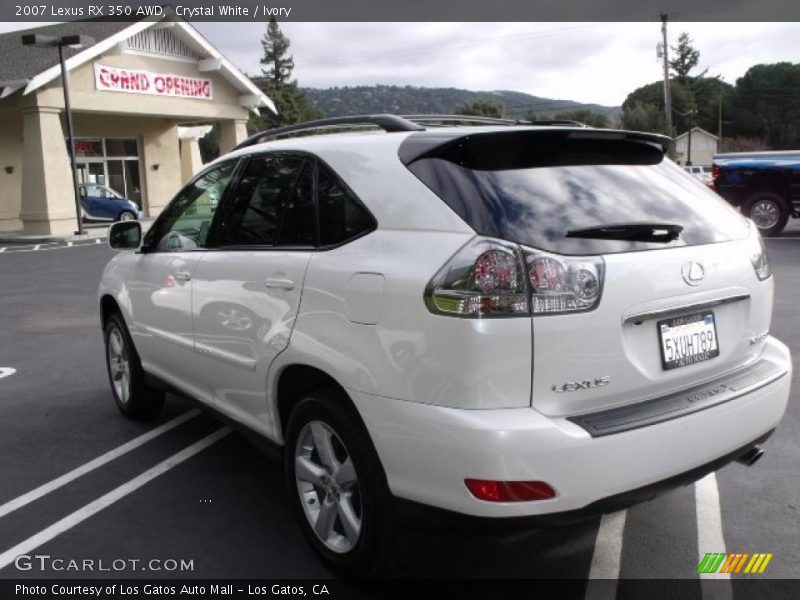 Crystal White / Ivory 2007 Lexus RX 350 AWD